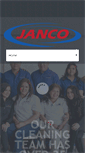 Mobile Screenshot of jancojanitorial.net